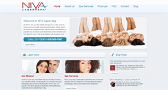 Desktop Screenshot of niyalaserspa.com