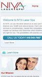 Mobile Screenshot of niyalaserspa.com